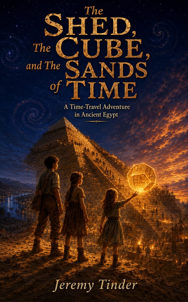 Cover of The Shed, The Cube, and The Sands of Time — The Cube Chronicles Book 1 of 15