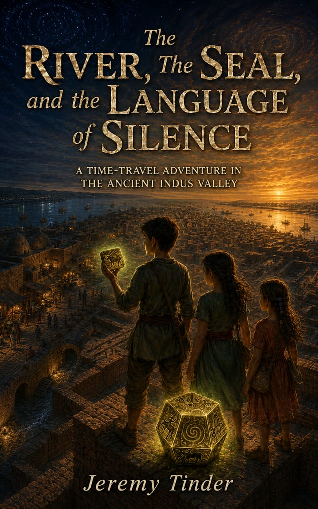 Cover of The River, The Seal, and The Language of Silence — The Cube Chronicles Book 3 of 15