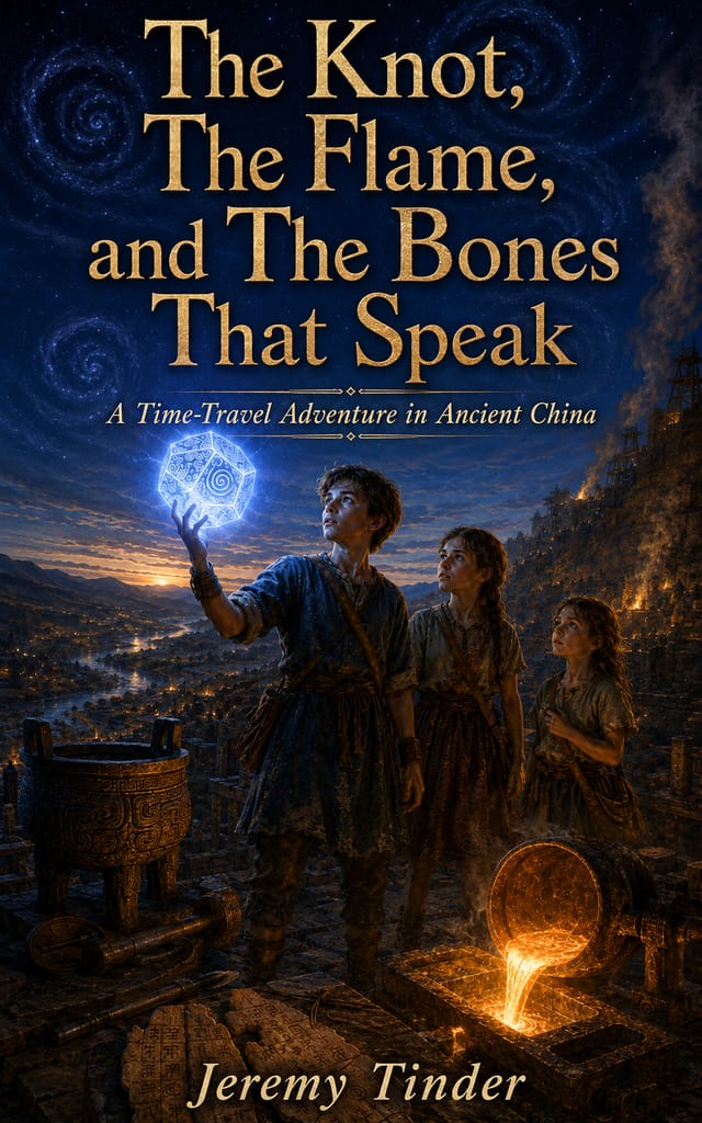 Cover of The Knot, The Flame, and The Bones That Speak — The Cube Chronicles Book 4 of 15