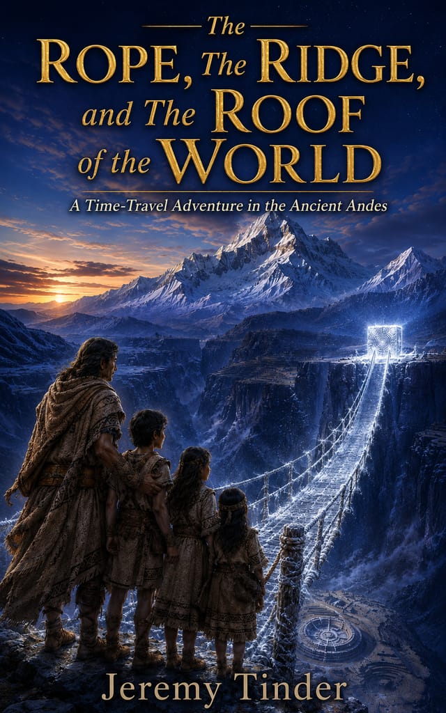 Cover of The Rope, The Ridge, and The Roof of the World — The Cube Chronicles Book 7 of 15
