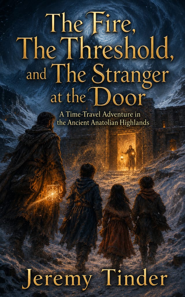 Cover of The Fire, The Threshold, and The Stranger at the Door — The Cube Chronicles Book 10 of 15