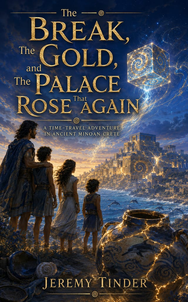 Cover of The Break, The Gold, and The Palace That Rose Again — The Cube Chronicles Book 11 of 15