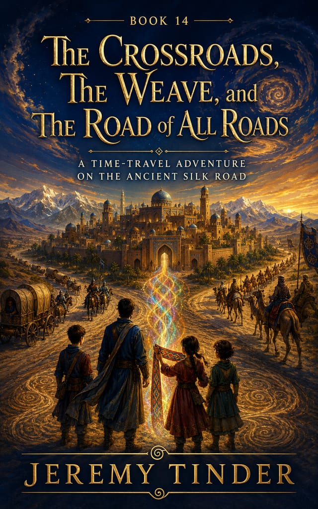 Cover of The Crossroads, The Weave, and The Road of All Roads — The Cube Chronicles Book 14 of 15