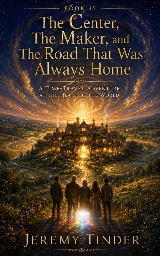 Cover of The Center, The Maker, and The Road That Was Always Home — The Cube Chronicles Book 15 of 15
